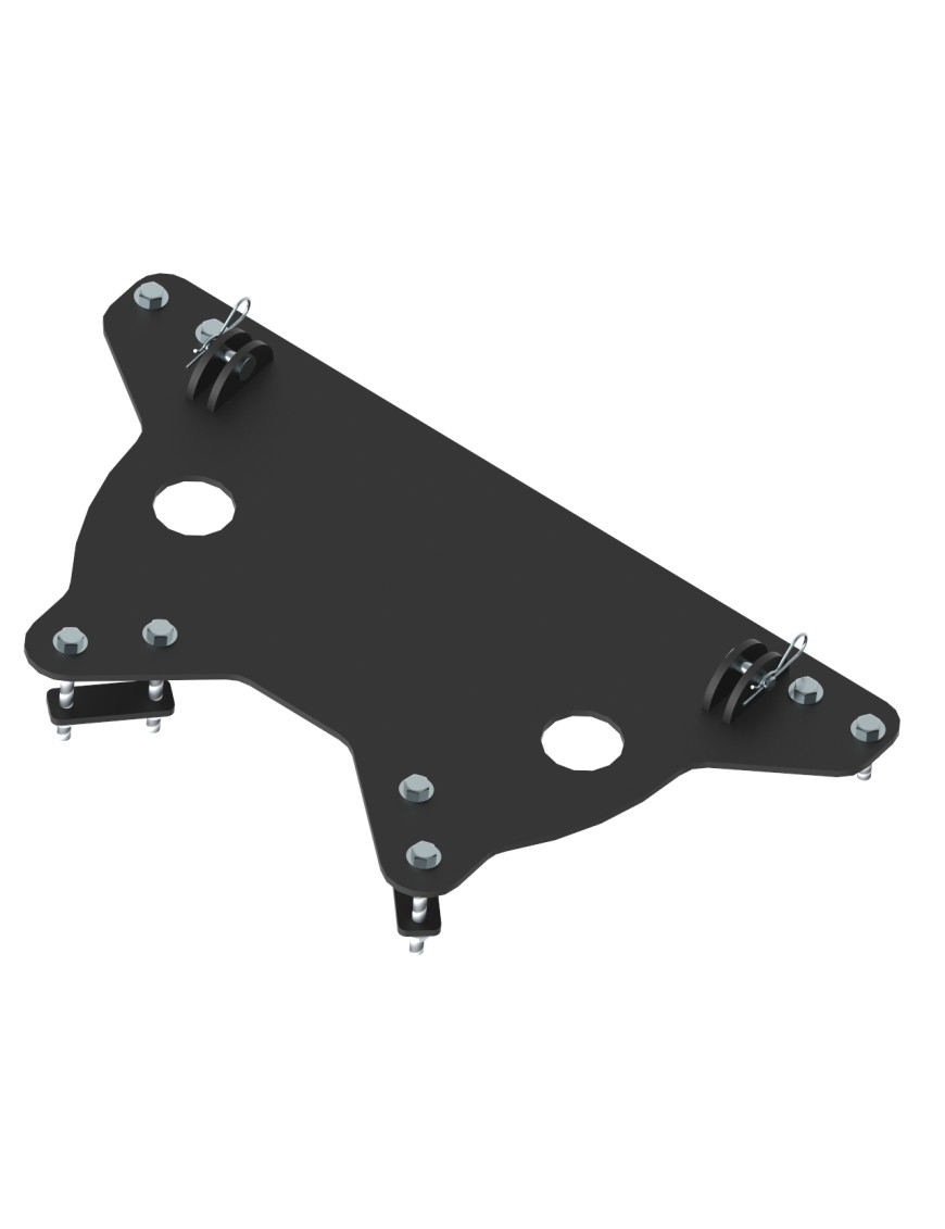 Adapter pługa Mid-mount Iron Baltic CFMOTO CFORCE 1000