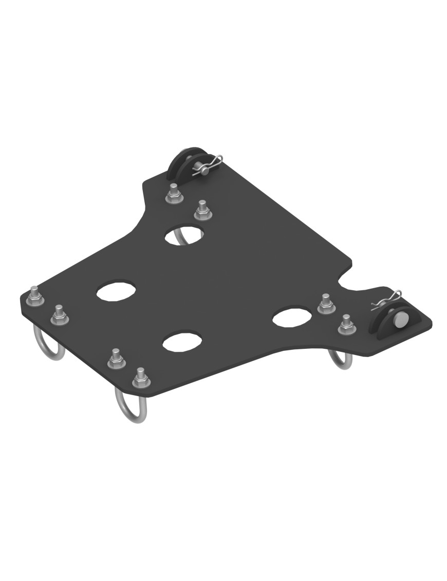 Adapter pługa Mid-mount Iron Baltic Loncin XWOLF 1000
