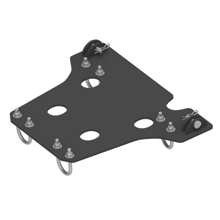 Adapter pługa Mid-mount Iron Baltic Loncin XWOLF 1000