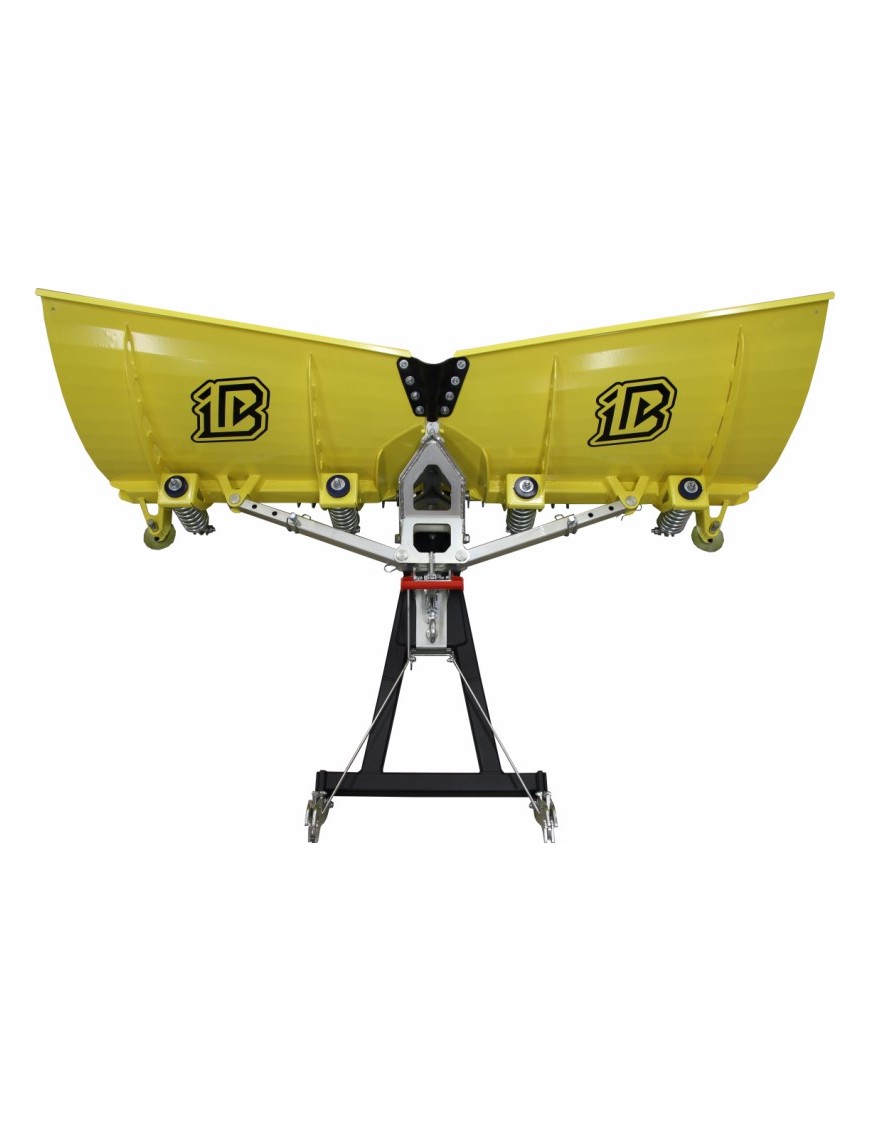 Pług V-Plow 1500 G2 Front-mount wąski, zestaw 34.3600+34.3500 Iron Baltic