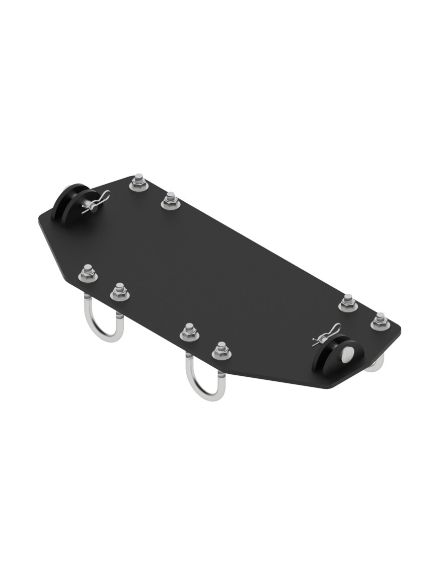 Adapter pługa Mid-mount Iron Baltic Kawasaki 450 Brute Force 4x4