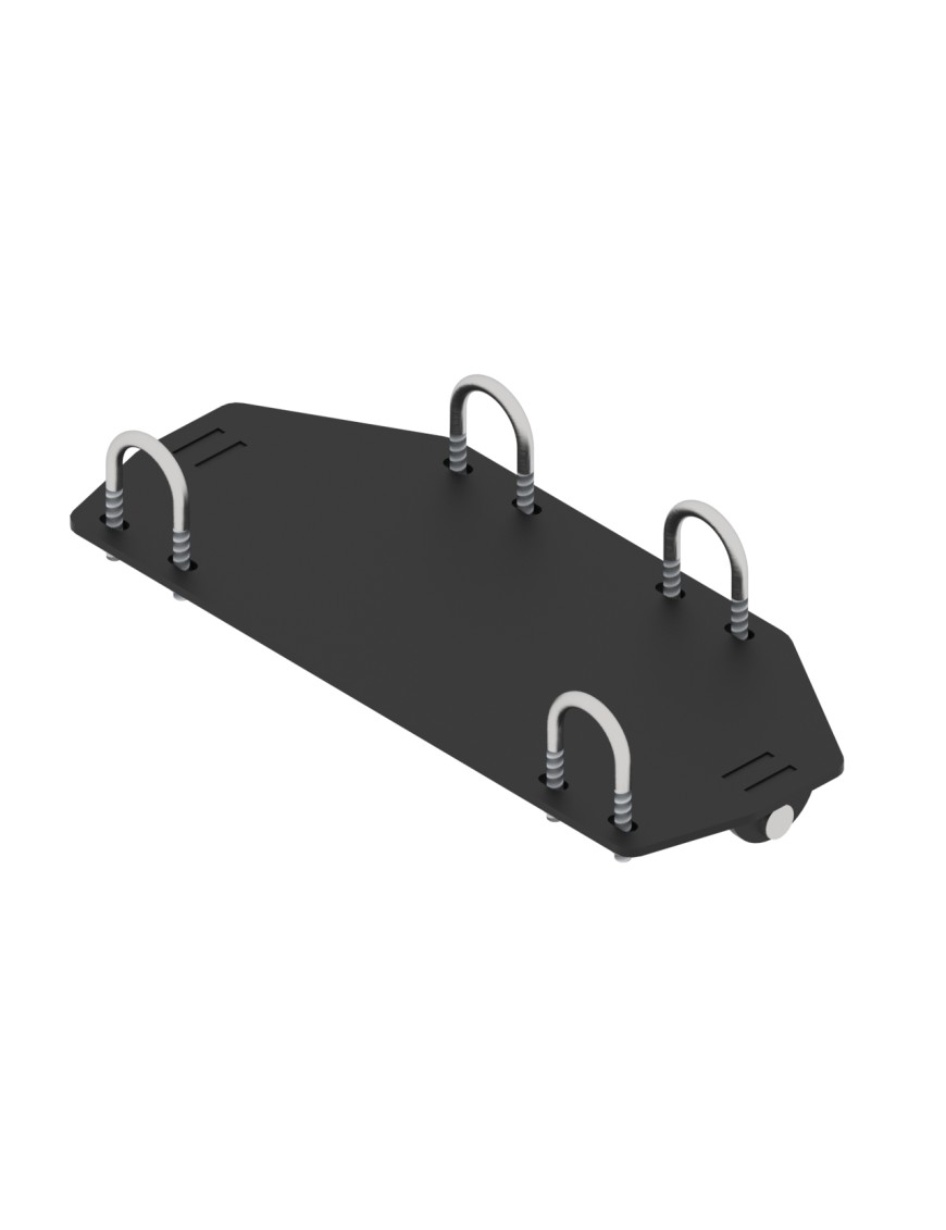 Adapter pługa Mid-mount Iron Baltic Kawasaki 450 Brute Force 4x4