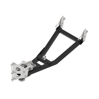 Rama pchająca V-Plow Front-mount wąska do quadów na gąsienicach Iron Baltic