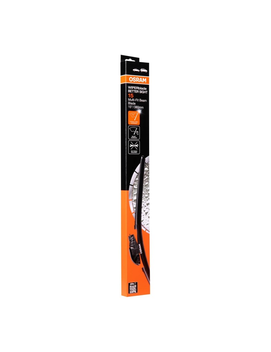 OSRAM BETTER SIGHT Flat Wiper Blade 380 mm (15 in) - OBSB380