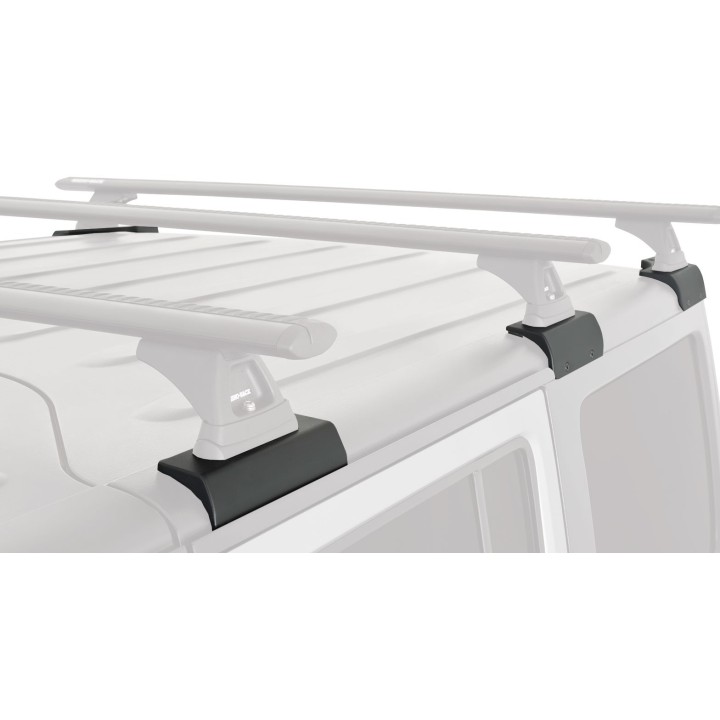 Bagażnik dachowy Rhino-Rack Pioneer 6 Backbone - Jeep Wrangler JK 4D - ujęcie 4