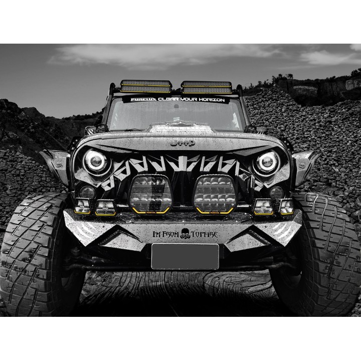 Reflektor LED Purelux Panther 9 23 cm 210 W Ref. 25 - ujęcie 8