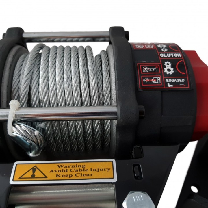 Wyciągarka Kangaroowinch K4000 z liną stalową - ujęcie 3