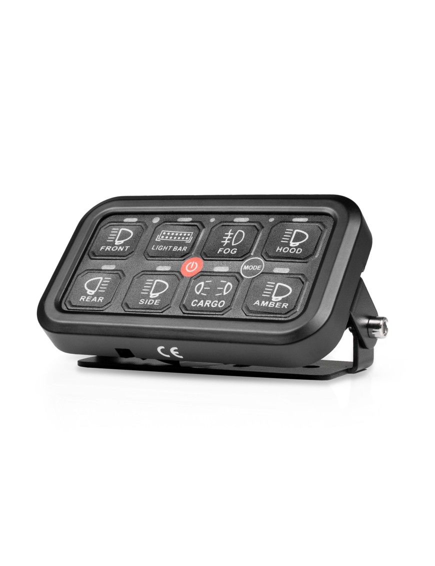 Panel 8 przełączników Purelux Multi-Switch Bluetooth/RF 10-30V