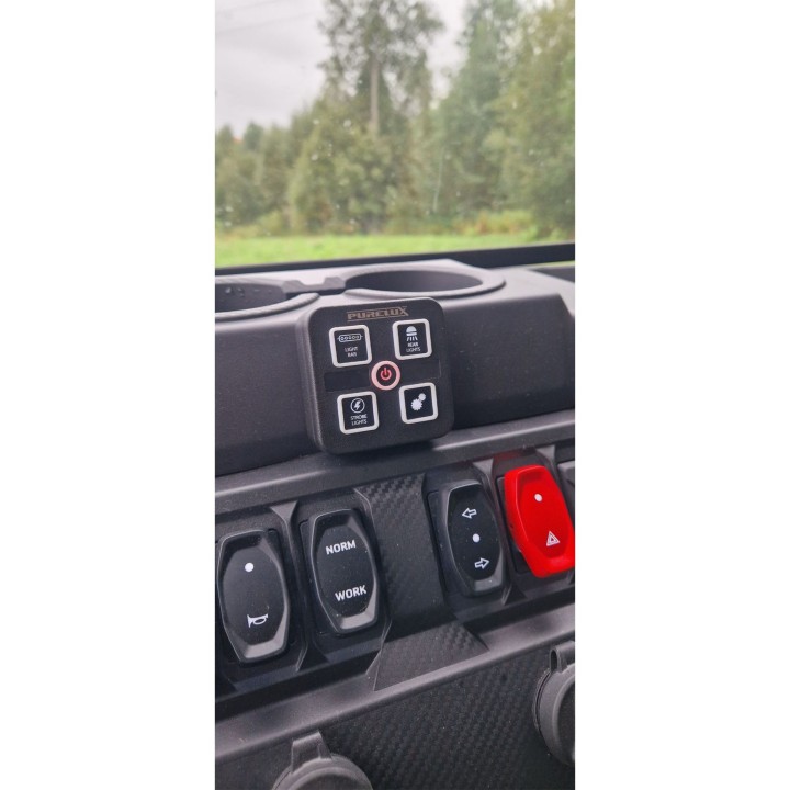 Panel sterowania Purelux Mini Dashboard Controller, 4 przyciski - ujęcie 4