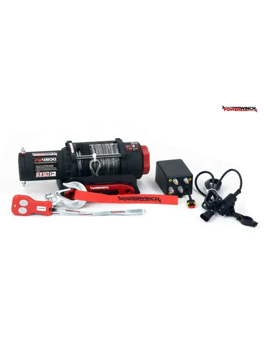 Kangaroowinch K4500 Winch with Synthetic Rope