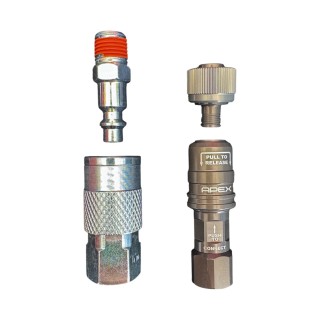 Kompaktowa szybkozłączka APEX na męski swivel