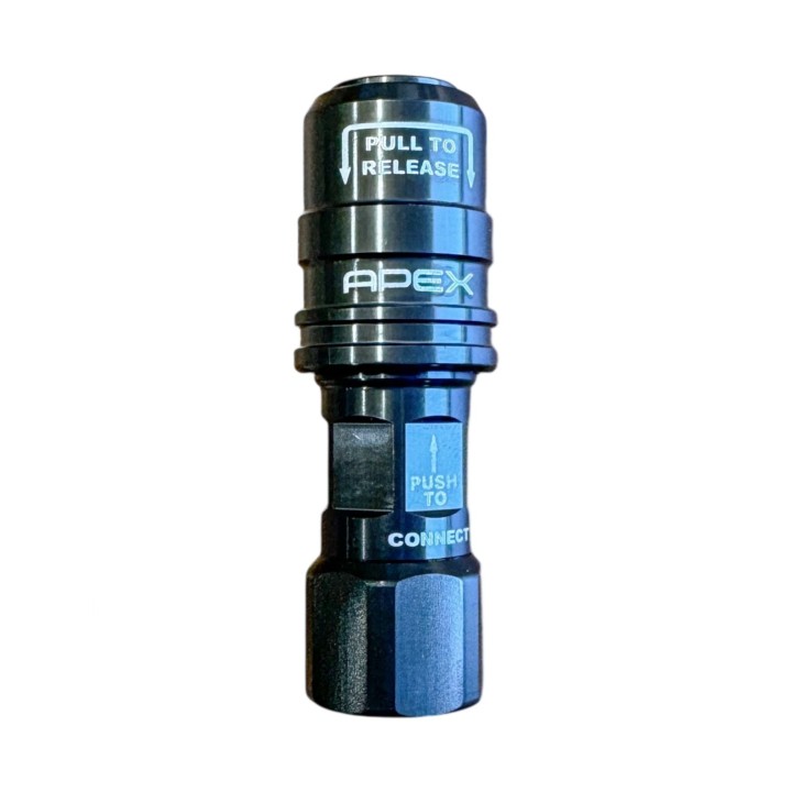 Końcówka APEX High Flow Push-On Chuck — 1/4 NPT