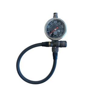 Precyzyjny manometr ciśnienia APEX PPG — 0-90 PSI, z końcówką push-on - ujęcie 2