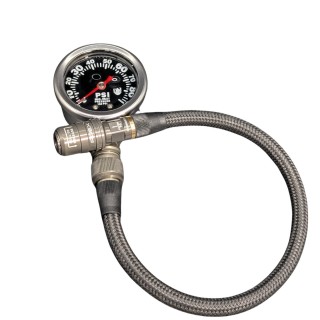 Manometr ciśnienia opon APEX z końcówką High Flow Push-On