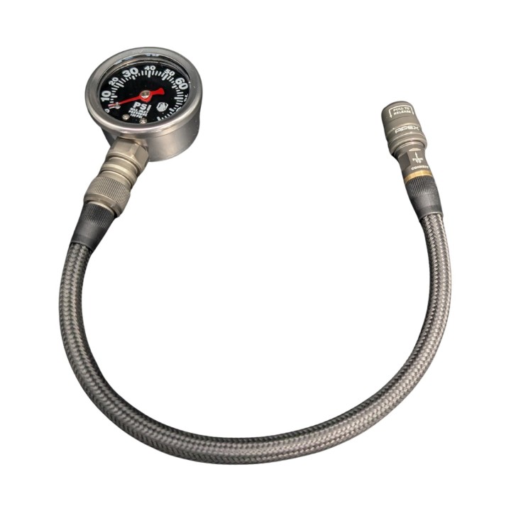 Manometr ciśnienia opon APEX z końcówką High Flow Push-On - ujęcie 2