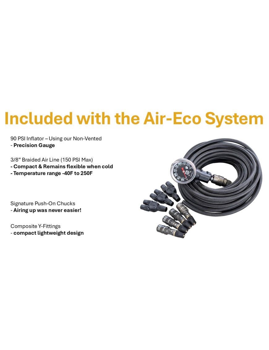 System APEX air-ECO do pompowania czterech kół naraz