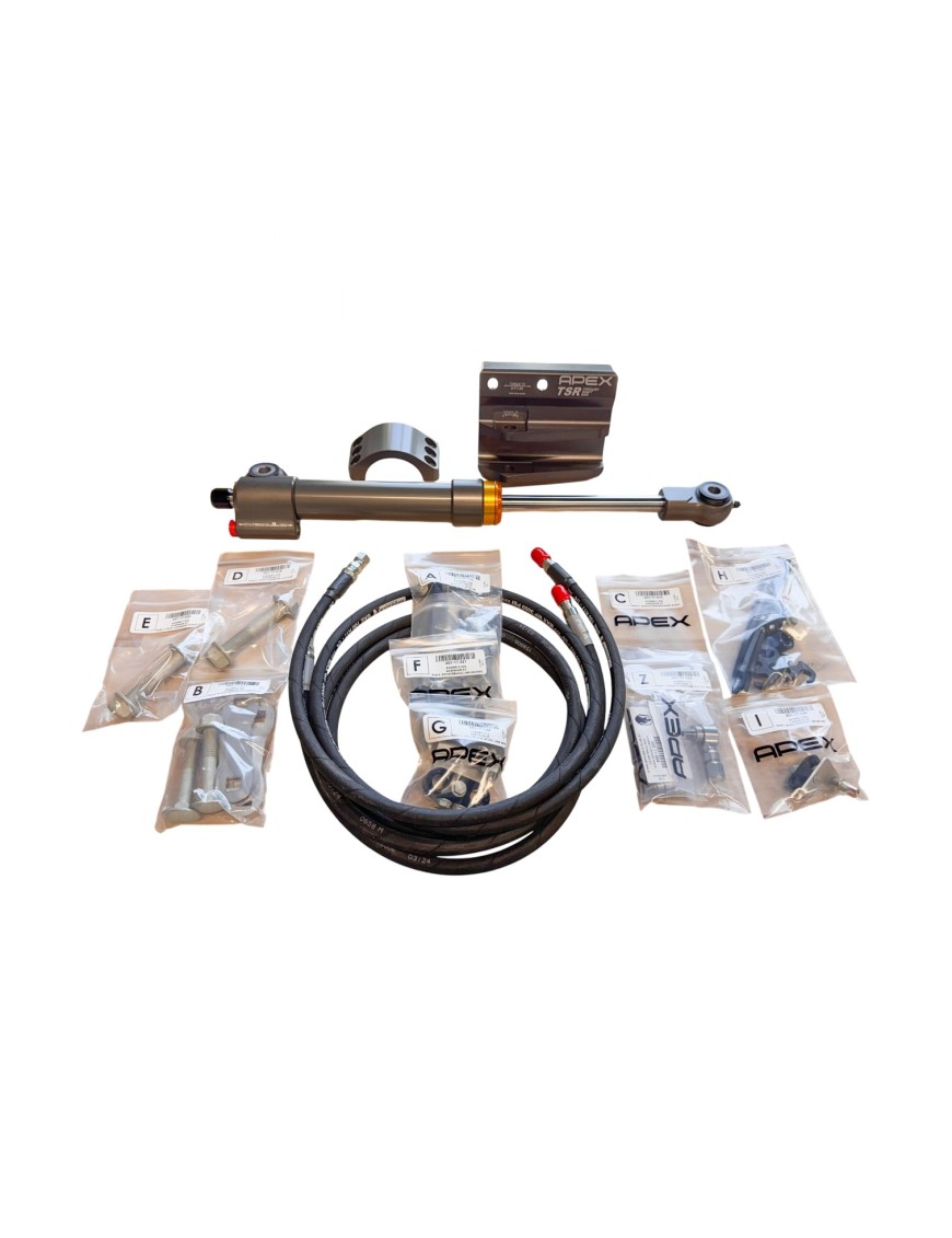 Hydrauliczne wspomaganie skrętu APEX TSR Standard Mount — Jeep JL i JT, bez zestawu portów - ujęcie 5