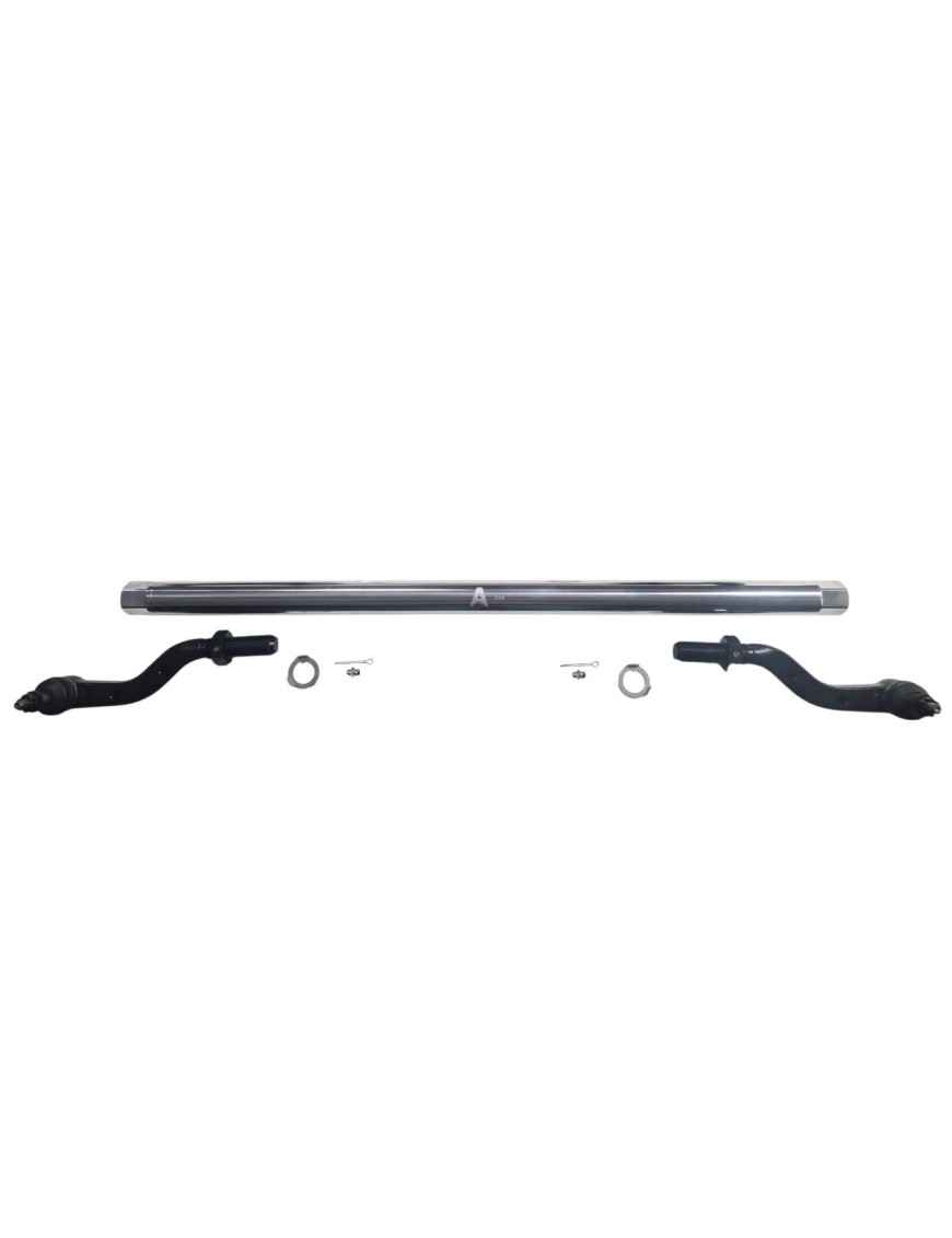 Drążek kierowniczy APEX ProLock 2,5 t — Jeep JL i Gladiator JT, Dana 44, aluminium polerowane