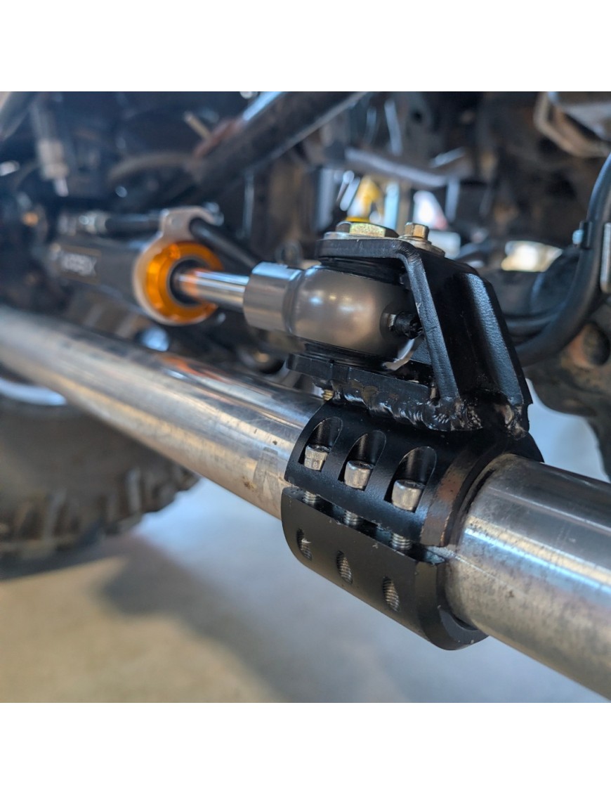Hydrauliczne wspomaganie skrętu APEX TSR High Mount — Jeep JL i JT, drążek Synergy 1,5", bez portów - ujęcie 3 Hydrauliczne wspomaganie skrętu APEX TSR High Mount — Jeep JL i JT, drążek Synergy 1,5", bez portów - ujęcie 3