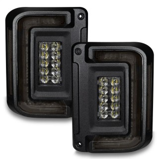 Lampy tylne Oracle Flush Tinted Wrangler JK | Szekla4x4