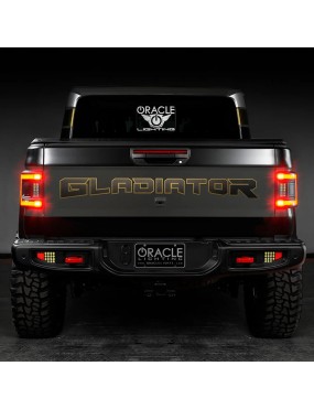 Lampy tylne LED Oracle Flush Tinted + moduł EU, Jeep Gladiator JT