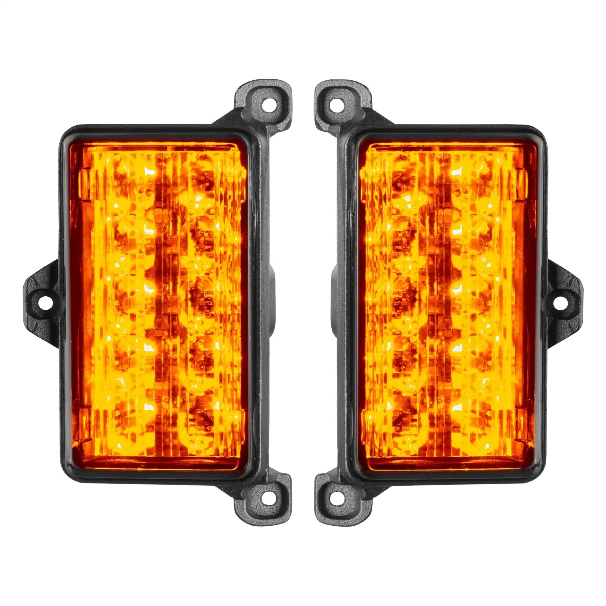 Moduły Oracle Amber/White świecące na bursztynowo w funkcji kierunkowskazu