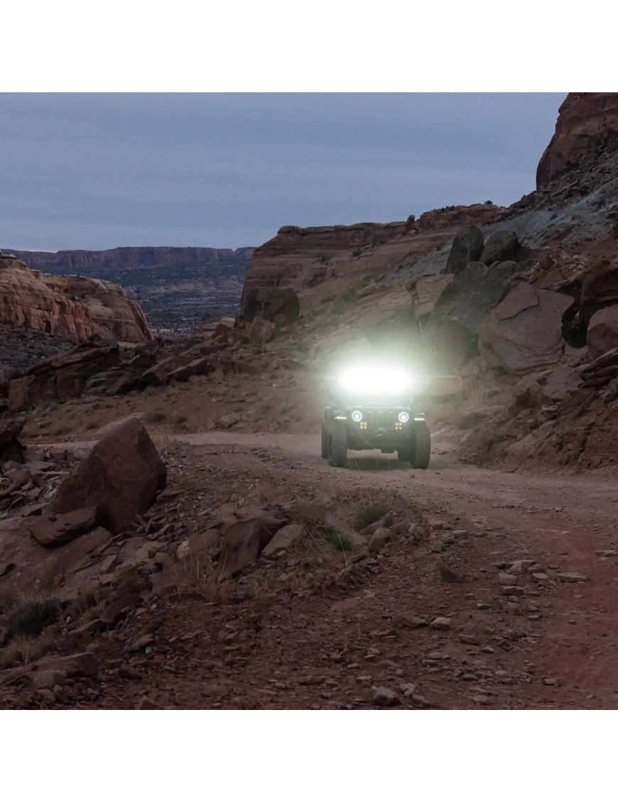 Panel LED Oracle 240W w dachu, Jeep Wrangler JL / Gladiator JT