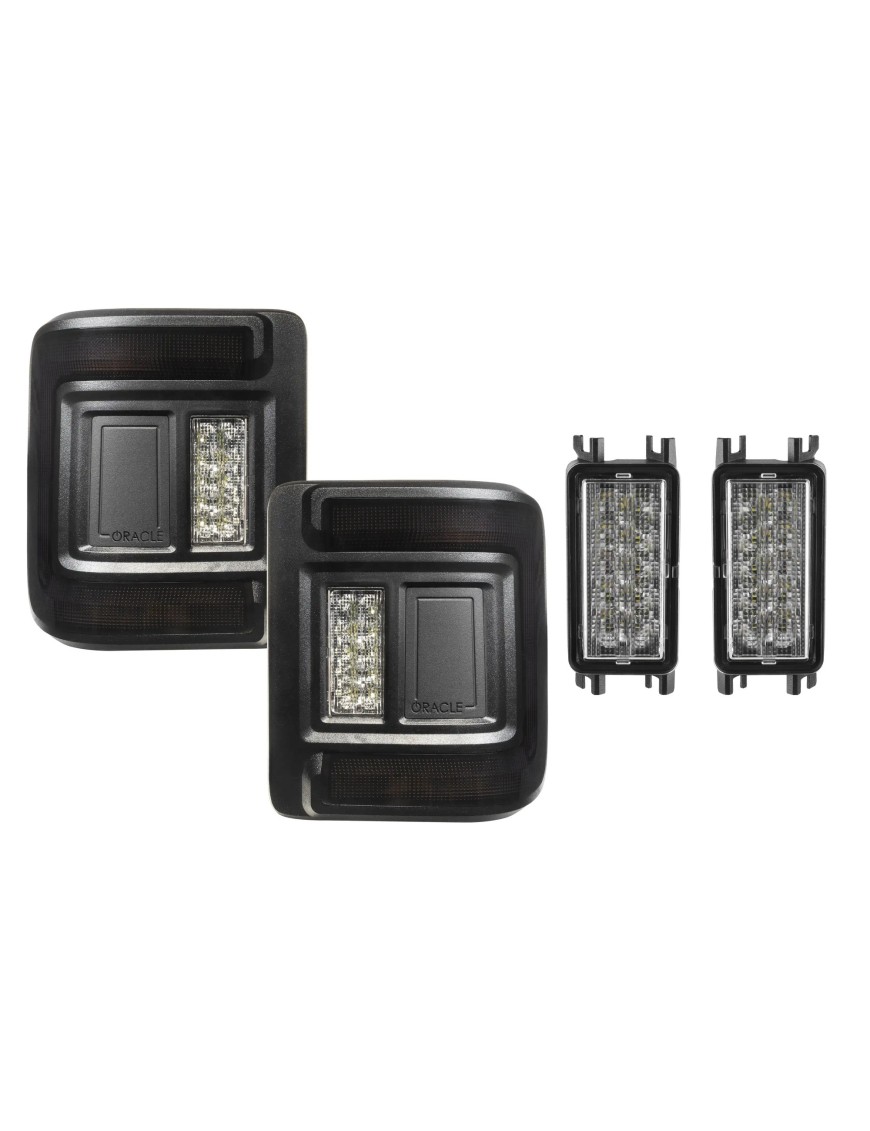 Lampy tylne LED Oracle Flush Tinted + moduł EU, Jeep Wrangler JL