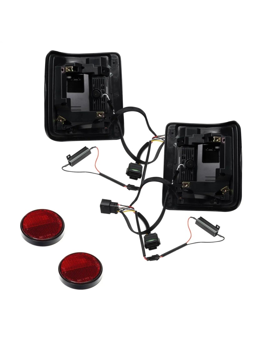 Lampy tylne LED Oracle Flush Tinted + moduł EU, Jeep Wrangler JL