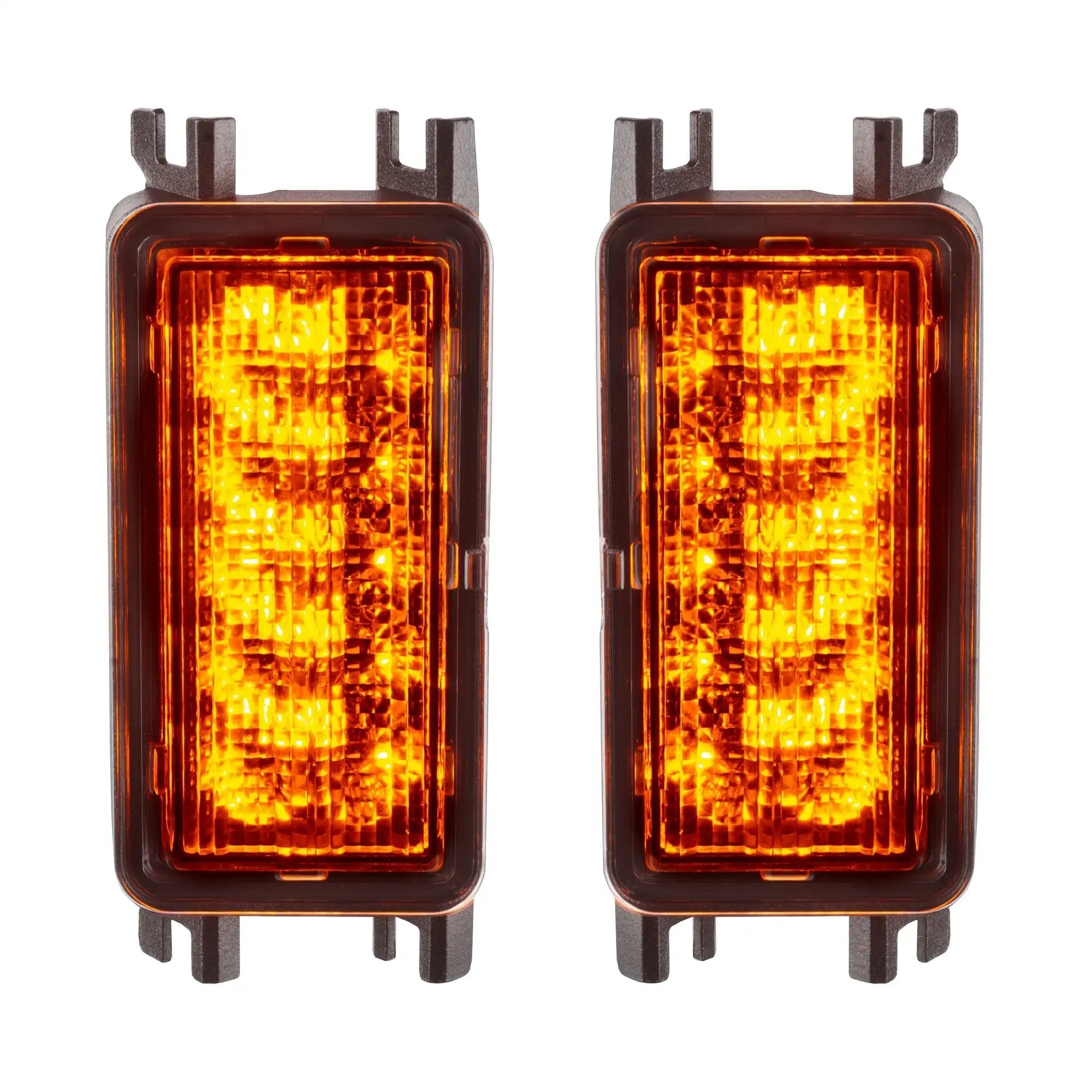 Moduły Oracle Amber/White świecące na bursztynowo w funkcji kierunkowskazu