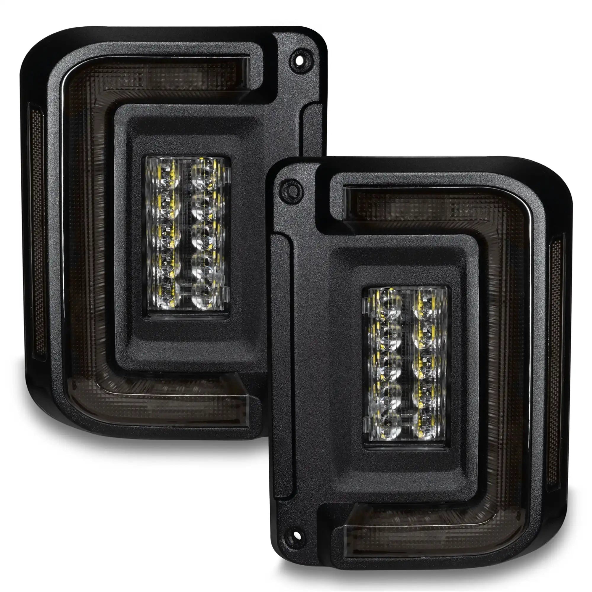 Para przyciemnianych lamp tylnych LED Oracle Flush do Jeepa Wrangler JK