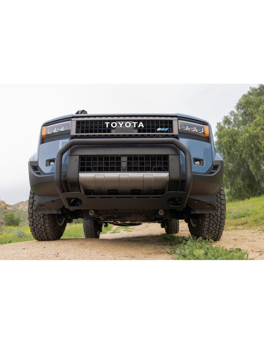 Bull bar DV8 Offroad na fabryczny zderzak, Toyota Land Cruiser 250