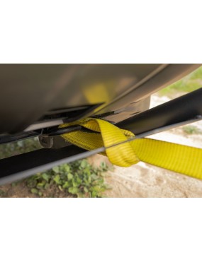 Bull bar DV8 Offroad na fabryczny zderzak, Toyota Land Cruiser 250