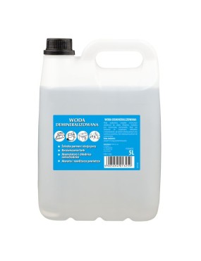 Woda demineralizowana 5l...