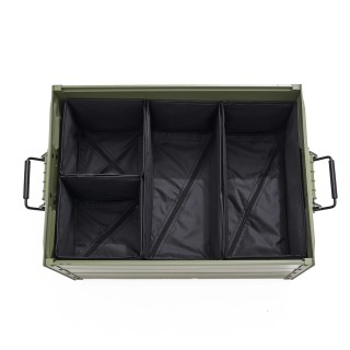 Wild Land 48 l khaki — składana skrzynka kempingowa
