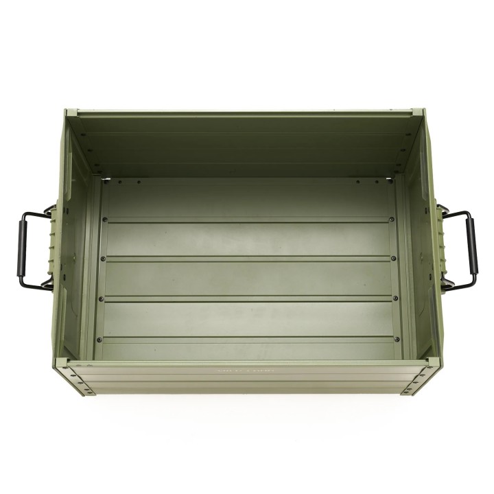 Wild Land 48 l khaki — składana skrzynka kempingowa