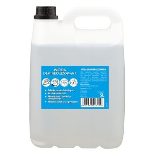 Woda demineralizowana 5 l Moje Auto | do chłodnicy