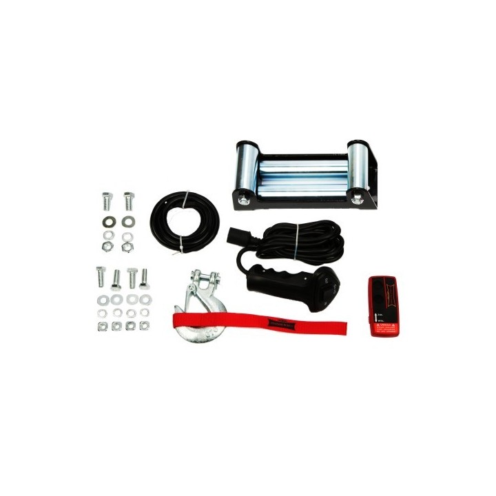 Dragon Winch DWM 12000 HD Wyciągarka 12V z lina syntetyczną - ujęcie 2