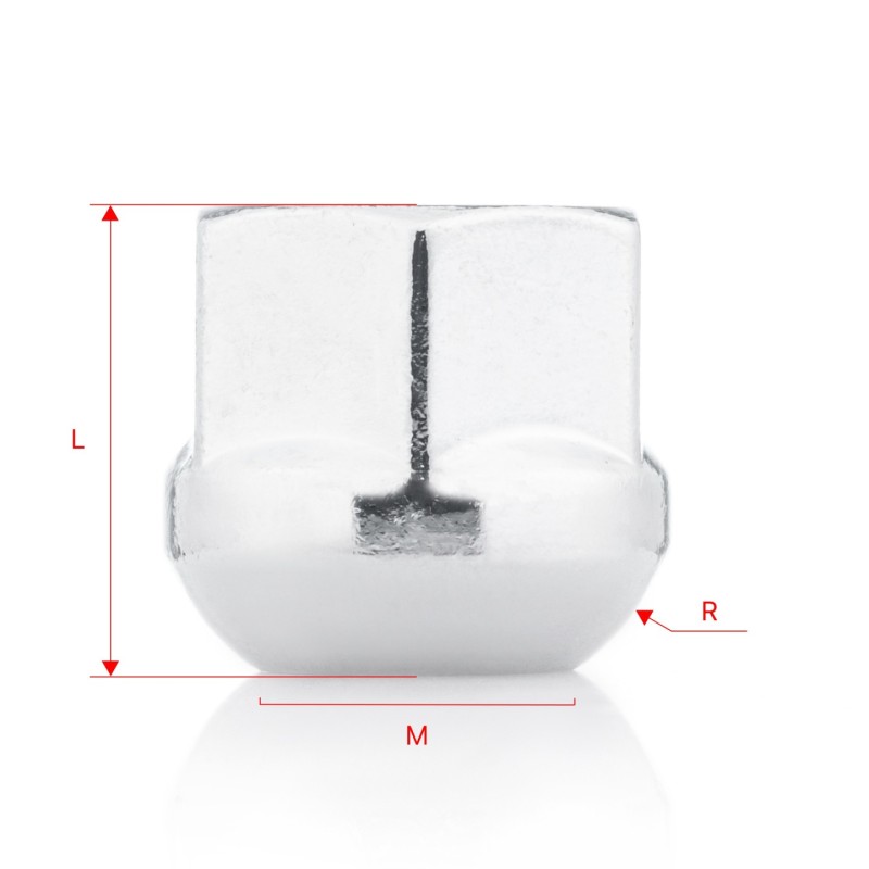 Nakrętki do kół GETMANN M12×1.5×23 mm klucz 19, 1 szt.