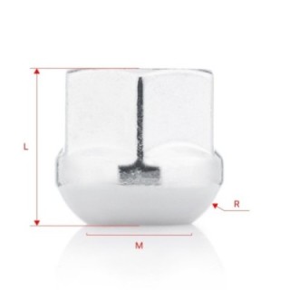 Nakrętki do kół GETMANN M12×1.5×23 mm Honda (G2) | Szekla4x4