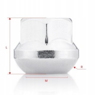 Nakrętki do kół GETMANN M12×1.5×20 mm Honda (G1) | Szekla4x4