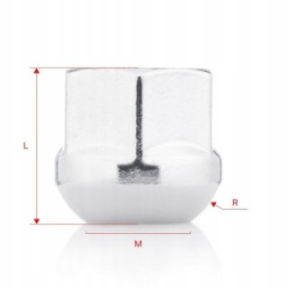 Nakrętki do kół GETMANN M12×1.5×22 mm (G1) | Szekla4x4
