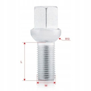 Śruby do kół GETMANN M12×1.5×24 mm (G20-0850) | Szekla4x4