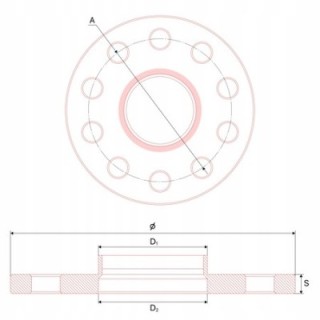 Dystanse kół GETMANN 5 mm 5x130, komplet | Szekla4x4