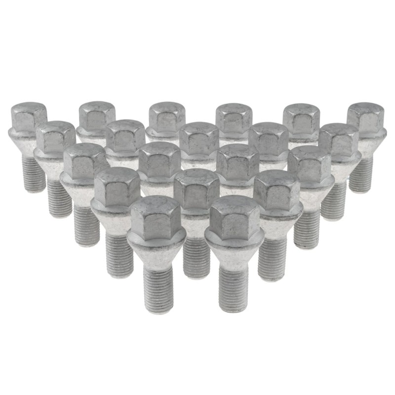 Śruby do kół GETMANN M12×1.25×22 mm Stożek klucz 17, 20 szt.