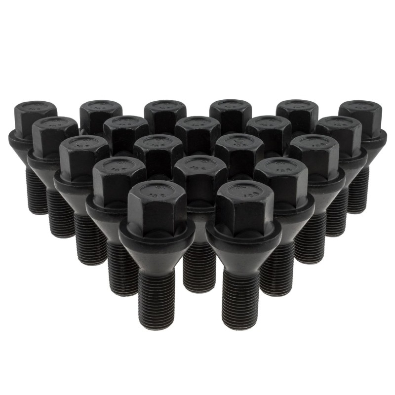 Śruby do kół GETMANN M14×1.5×27 mm Stożek klucz 21, 20 szt.