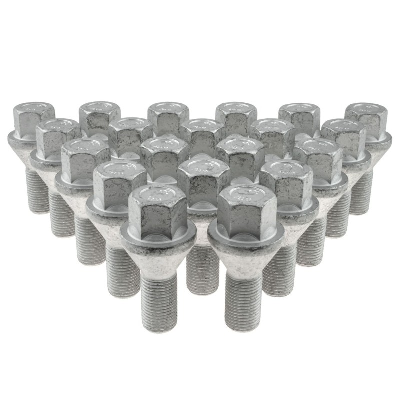 Śruby do kół GETMANN M14×1.5×27 mm Stożek klucz 21, 20 szt.