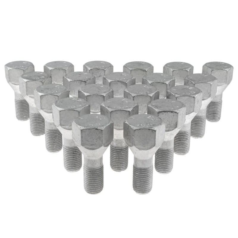 Śruby do kół GETMANN M14×1.5×28.2 mm Stożek klucz 24, 20 szt.