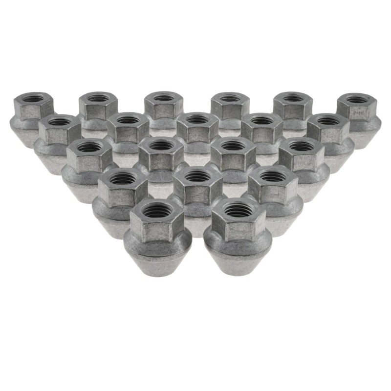 Nakrętki do kół GETMANN M12×1.5×26.5 mm Stożek klucz 19, 20 szt.