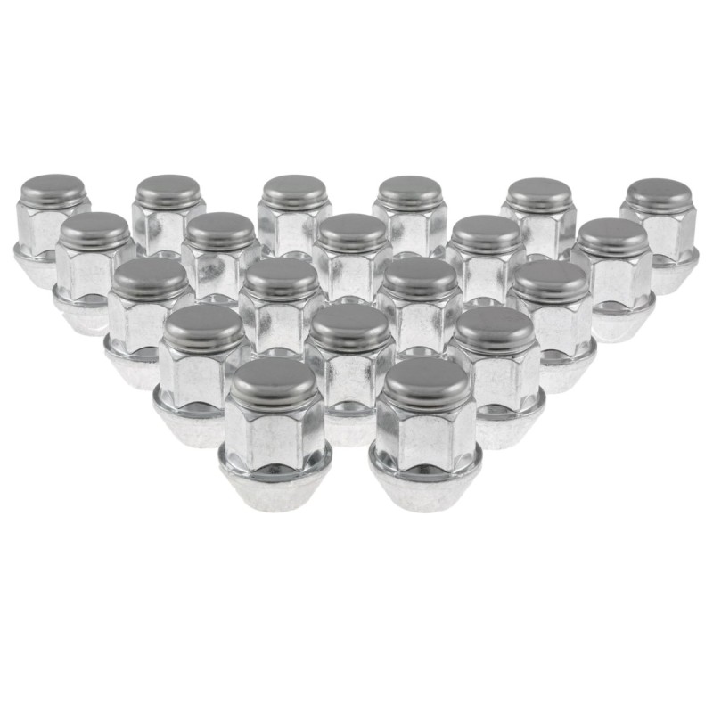 Nakrętki do kół GETMANN M12×1.5×30 mm Stożek klucz 19, 20 szt.